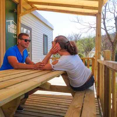 camping couple verdon