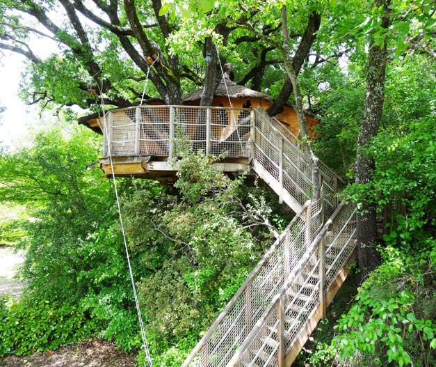 location cabane arbres verdon