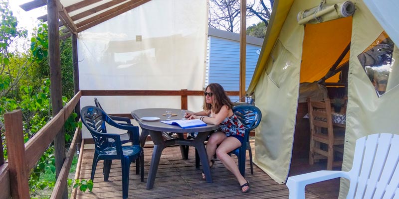 location tente canadienne verdon