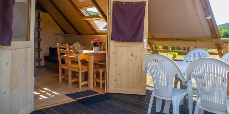 location cabane trappeur verdon