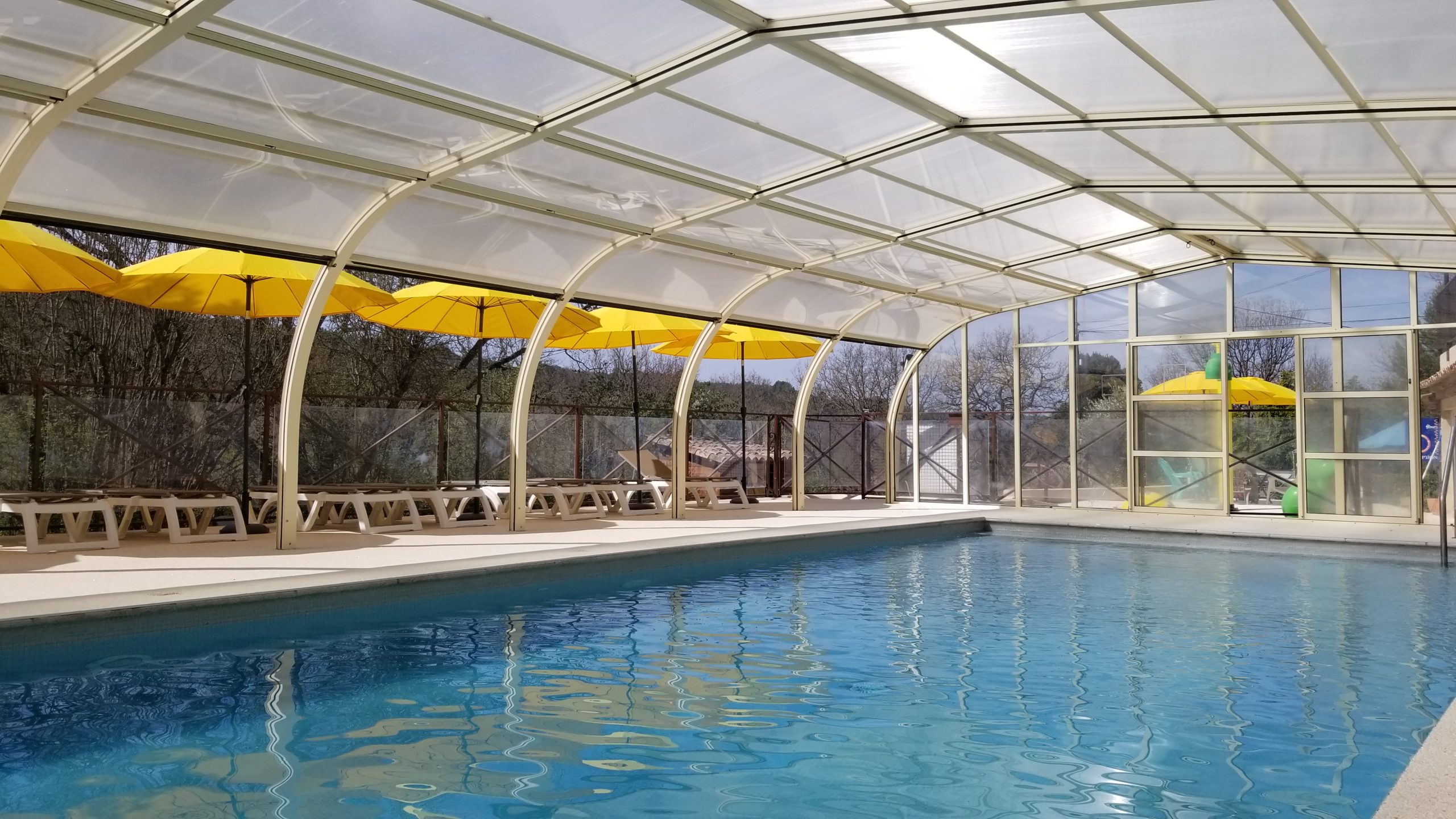 camping piscine chauffée verdon