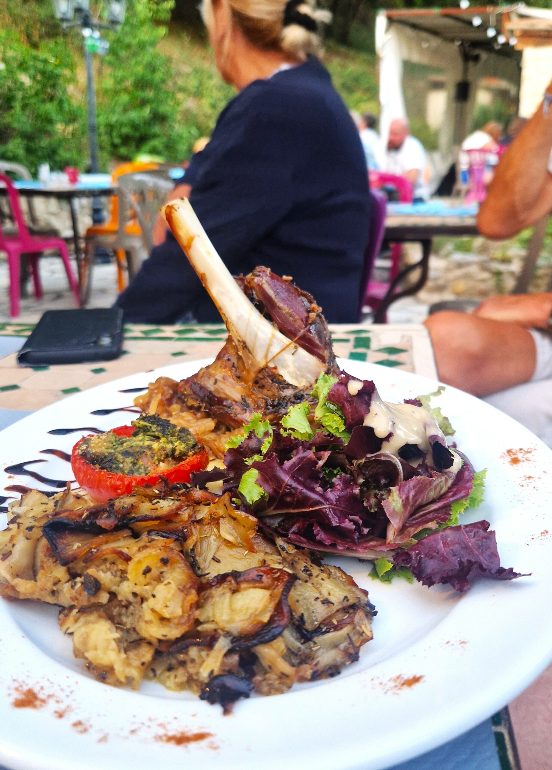 camping restaurant verdon